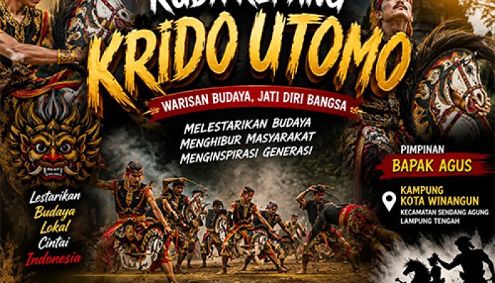 Krido Utomo Kuta Winangun, Menjaga Warisan Budaya Lewat Seni Kuda Kepang di Lampung Tengah